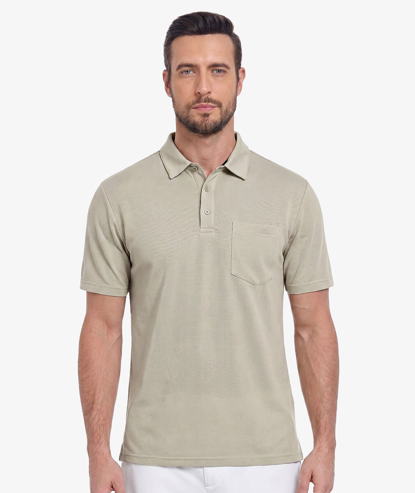 Textured Pocket Golf Polo