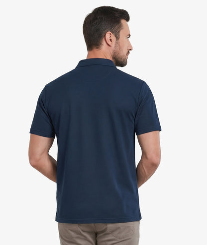 Textured Pocket Golf Polo