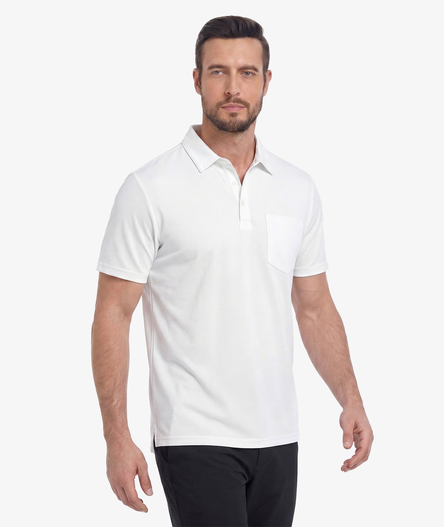 Textured Pocket Golf Polo
