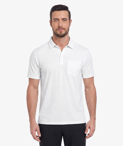 Textured Pocket Golf Polo