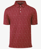 Crimson Flow Golf Polo