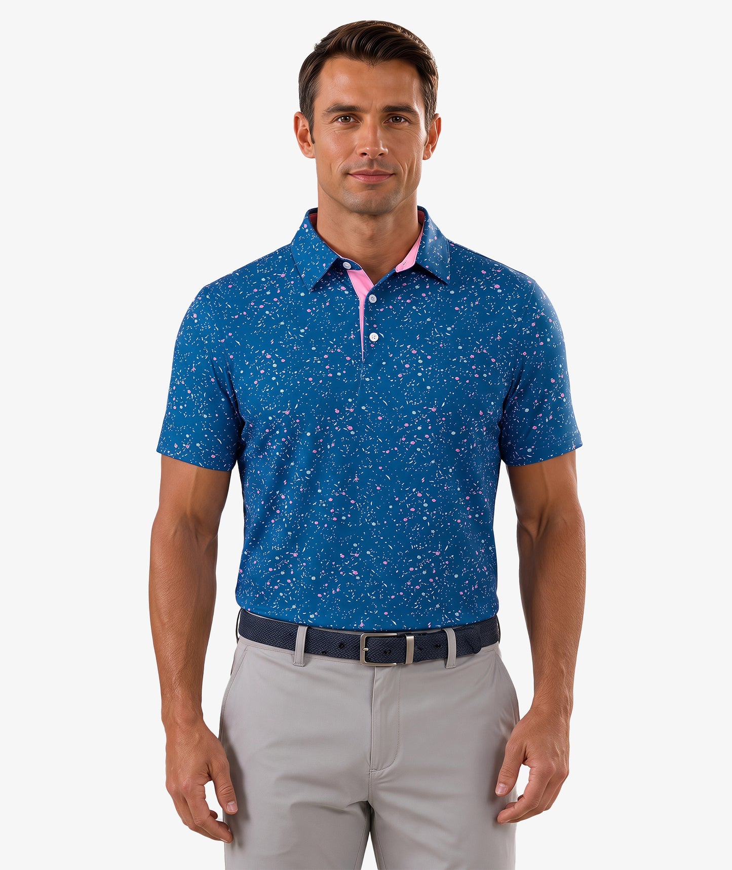 Polo Fleur Bleue