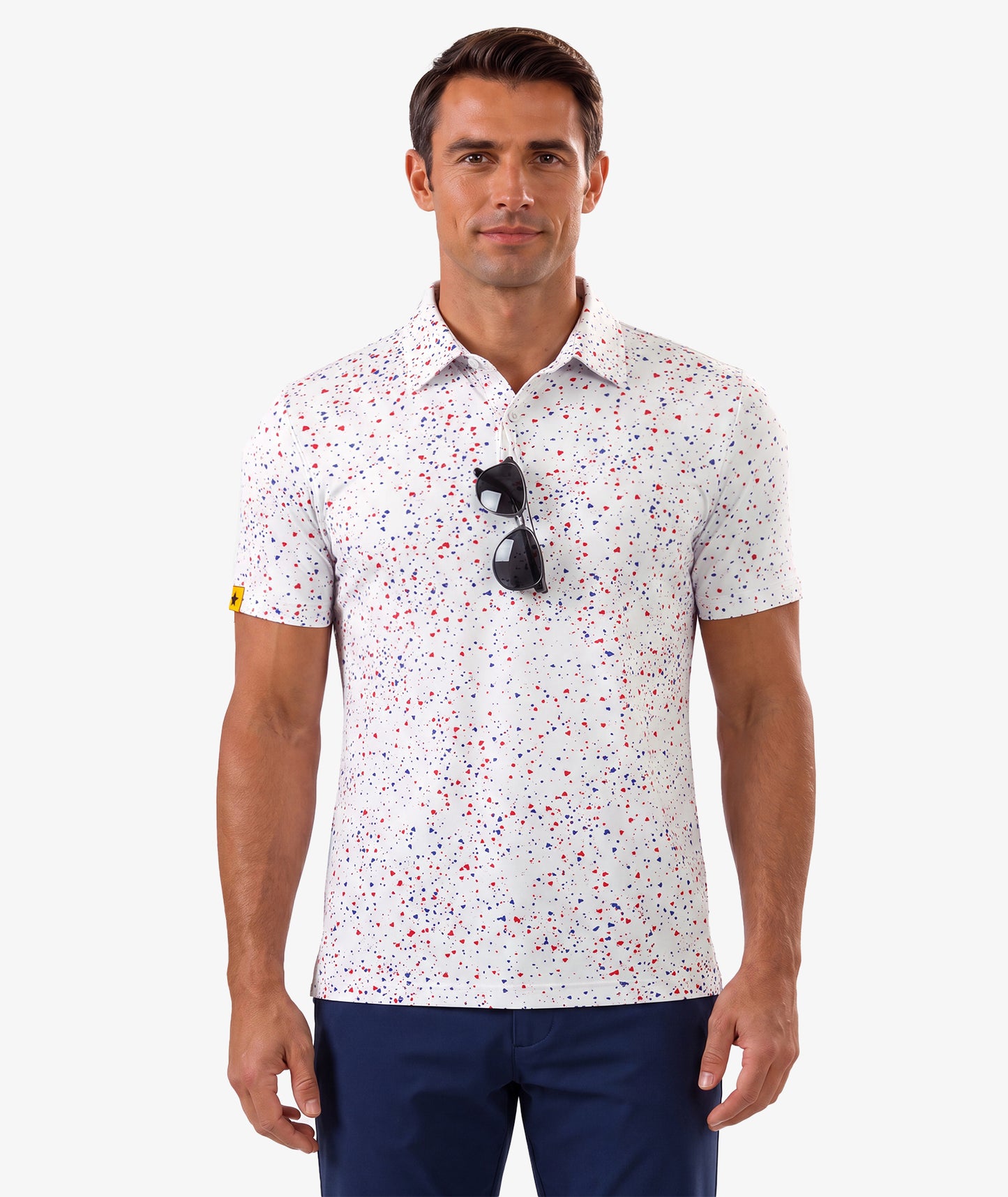 Polo de golf Confetti Ice