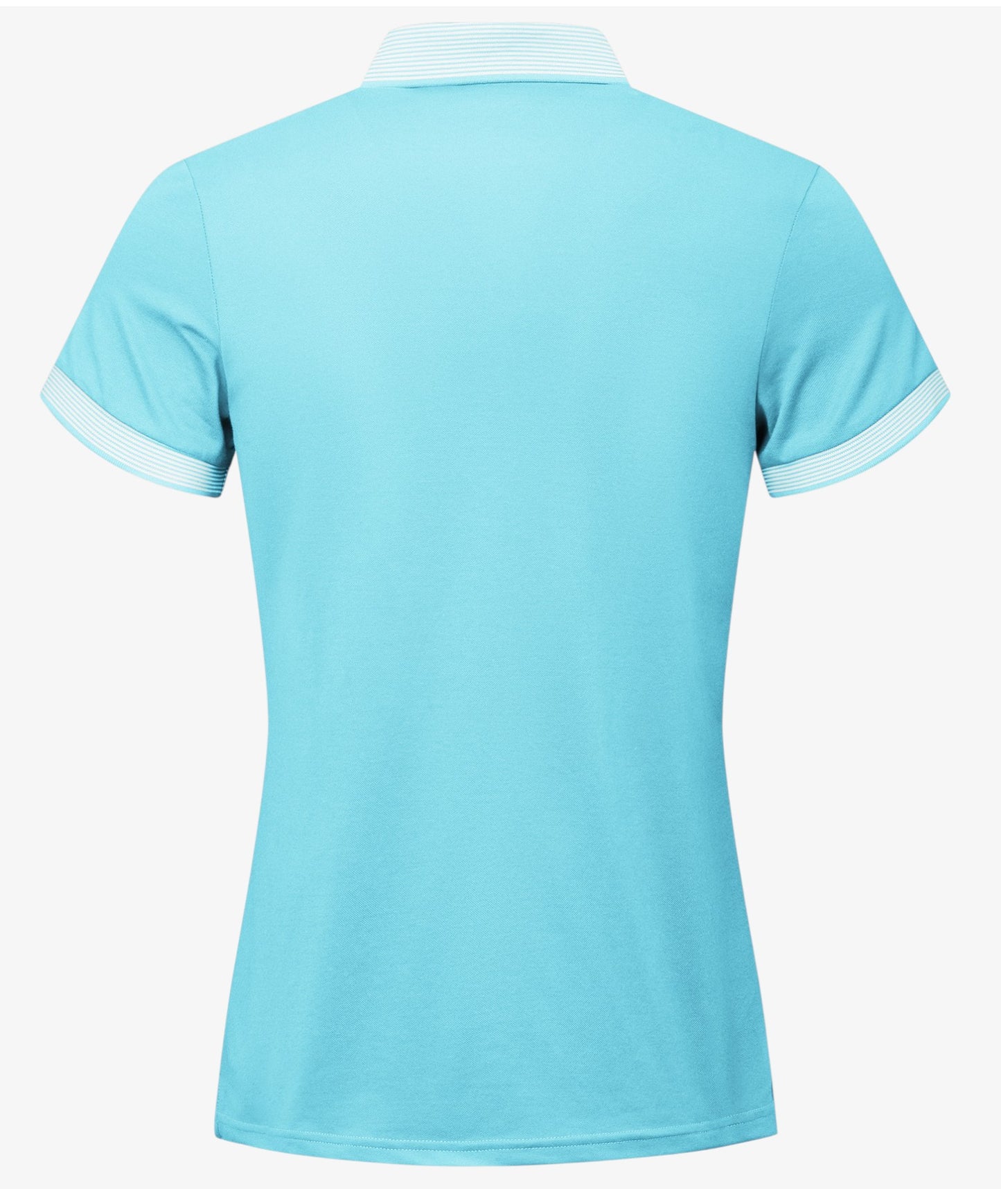 Polo de performance zippé