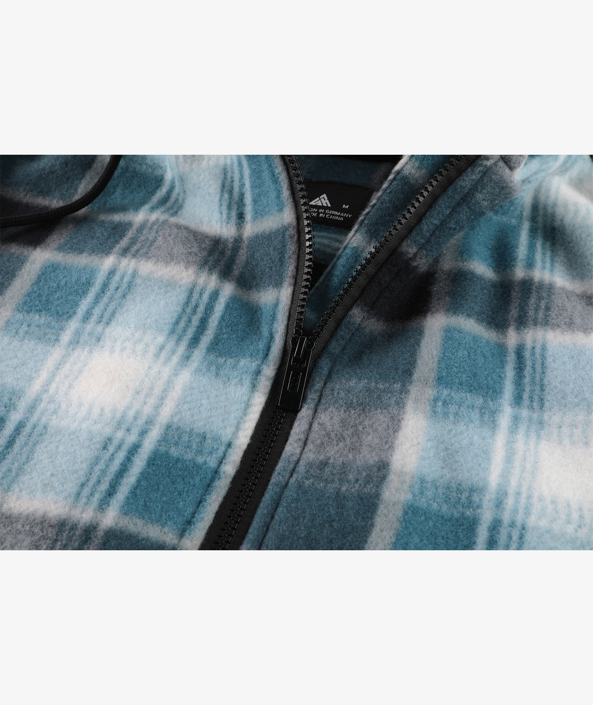 Veste à capuche en molleton doublée de polaire