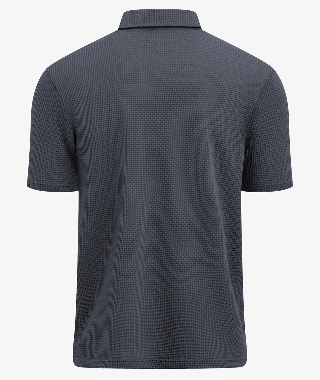 Waffle Knit Performance Polo