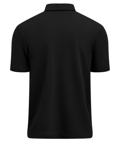 Waffle Knit Performance Polo