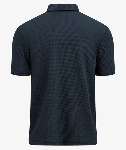 Waffle Knit Performance Polo