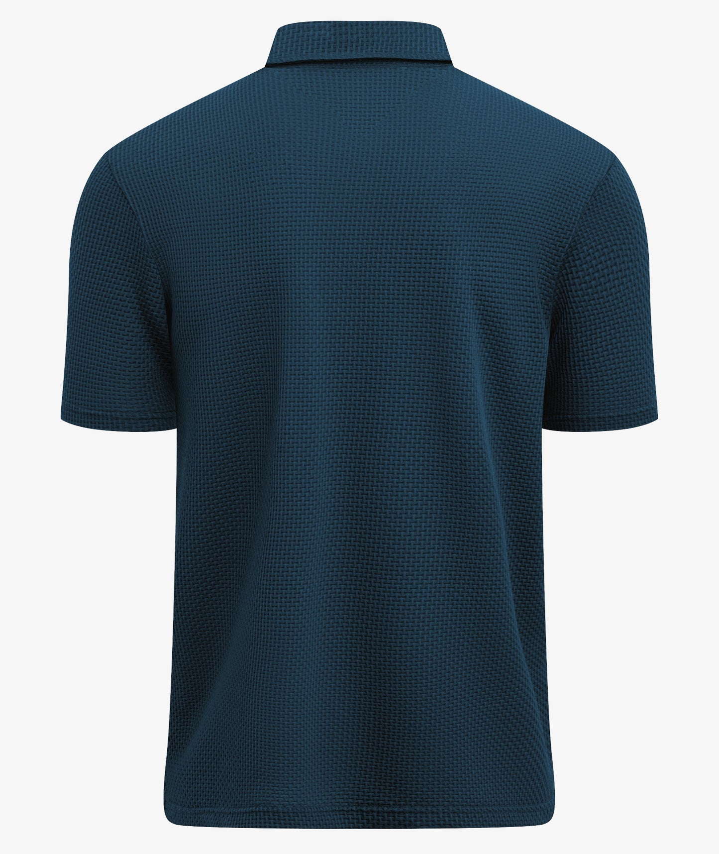 Waffle Knit Performance Polo