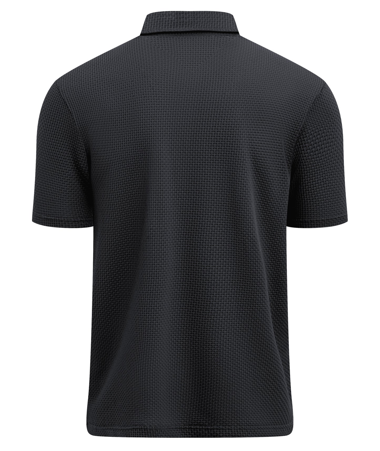 Waffle Knit Performance Polo