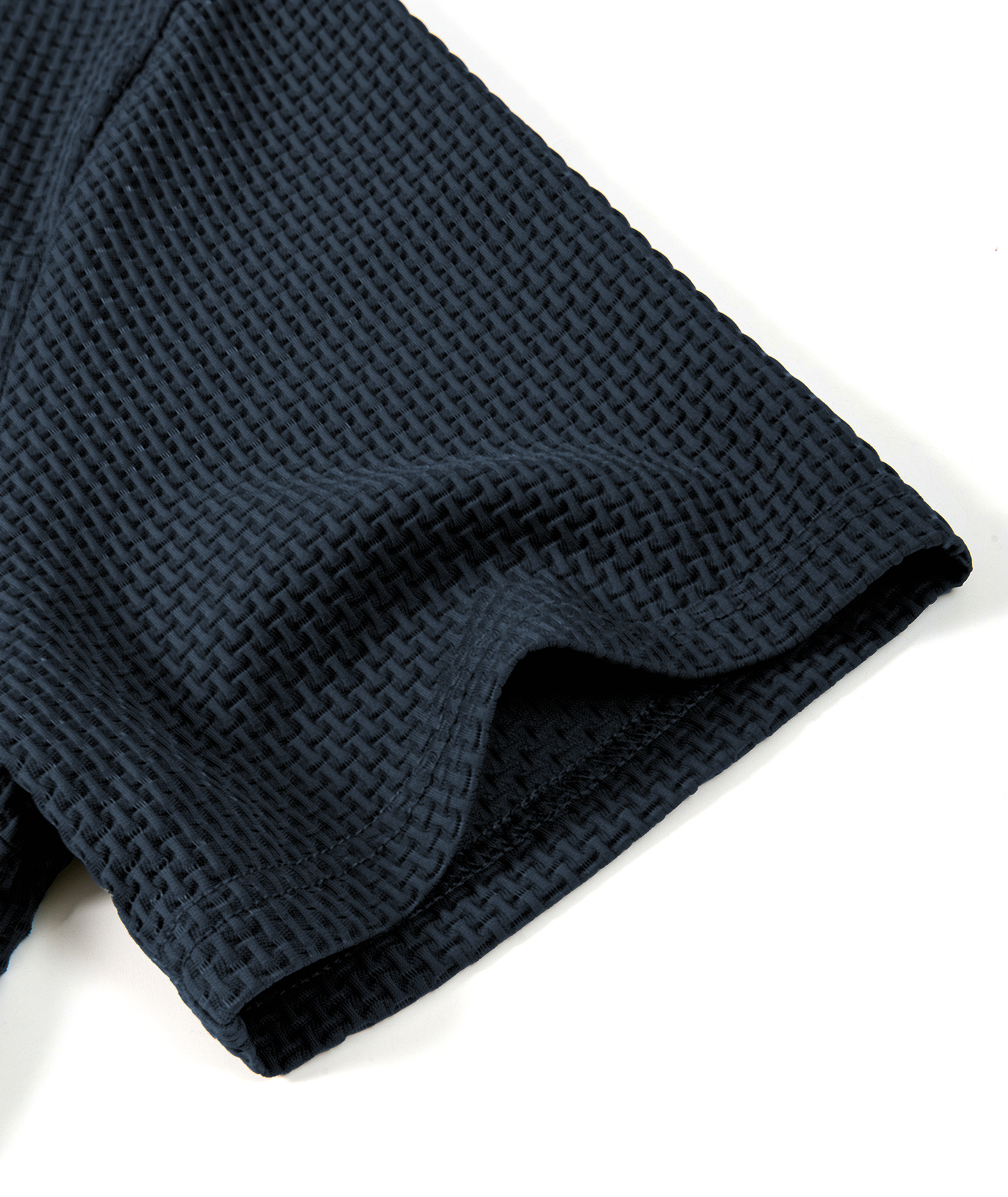 Waffle Knit Performance Polo