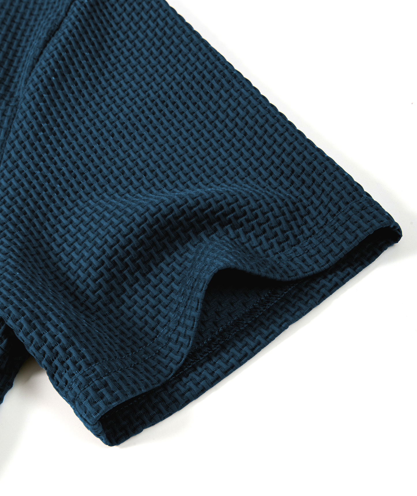 Waffle Knit Performance Polo