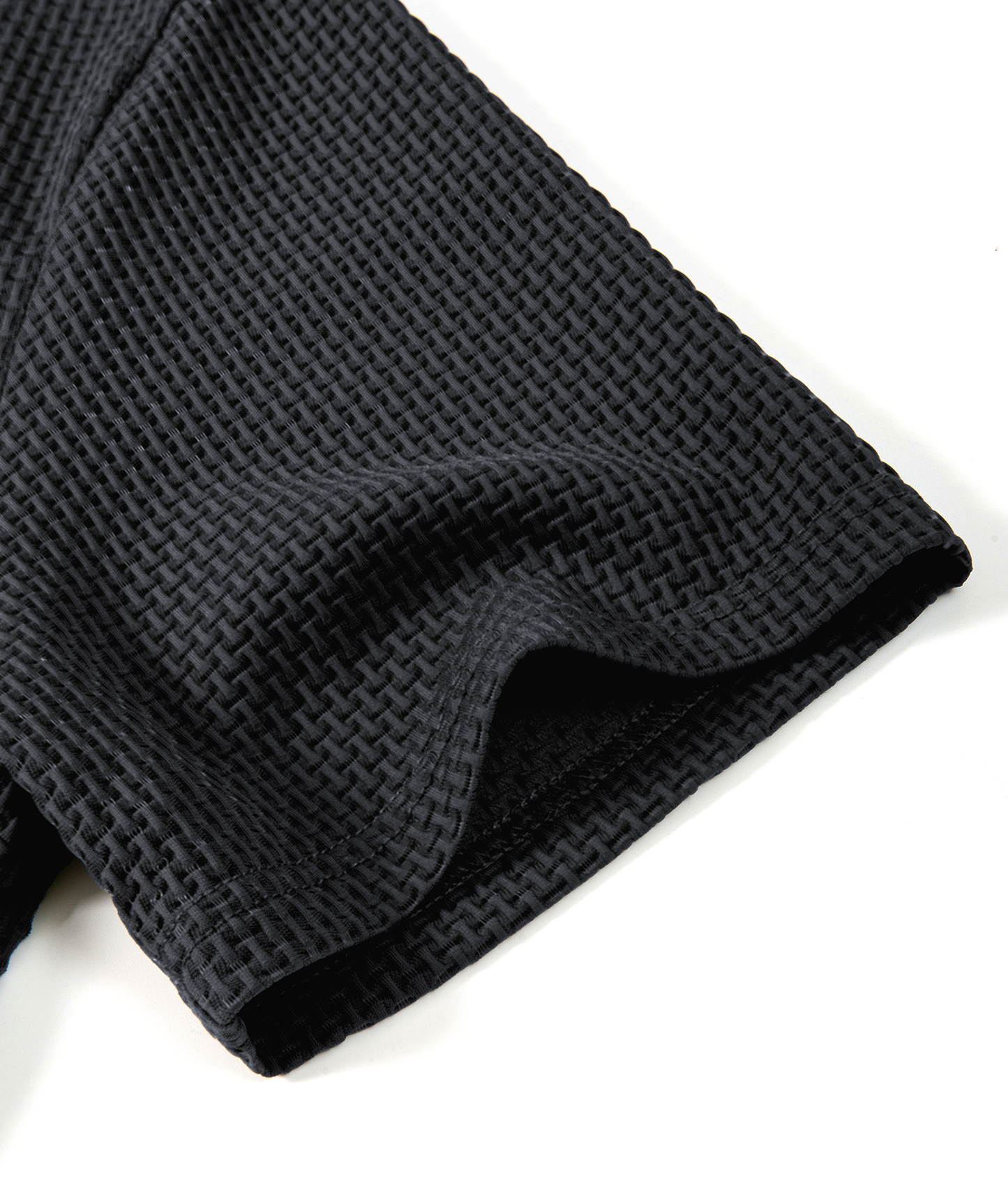 Waffle Knit Performance Polo