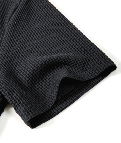 Waffle Knit Performance Polo