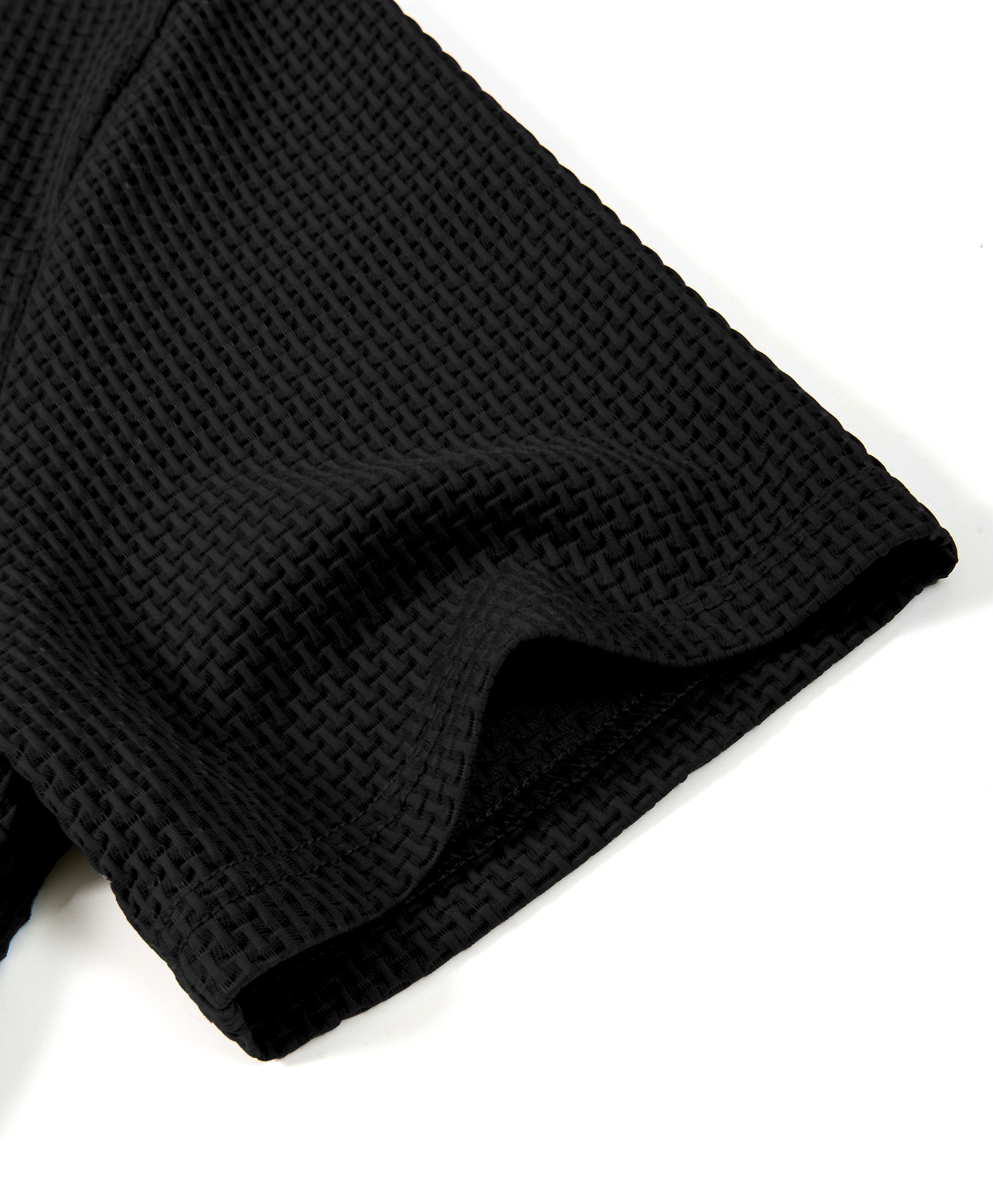 Waffle Knit Performance Polo