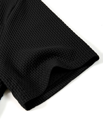 Waffle Knit Performance Polo