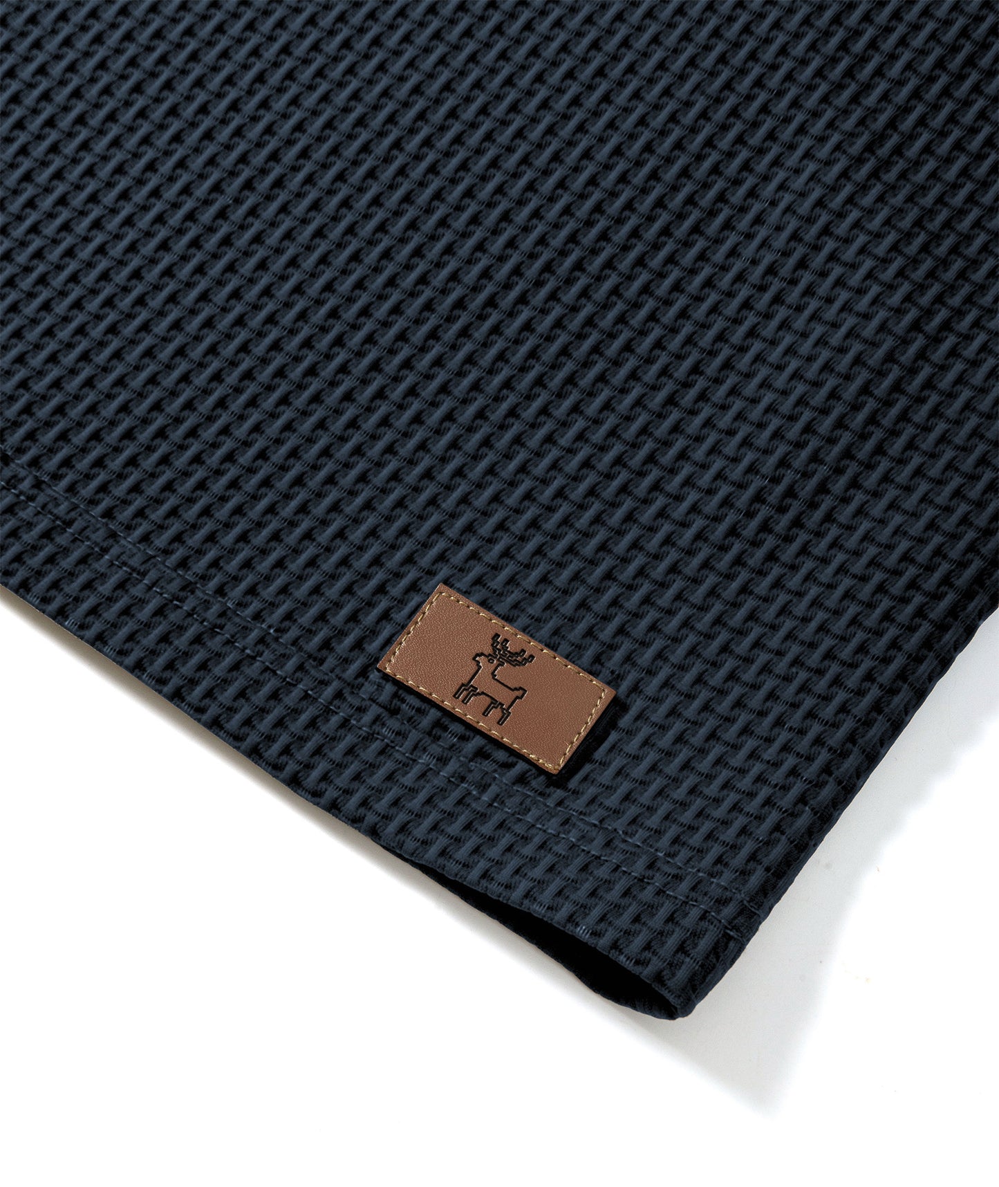 Waffle Knit Performance Polo