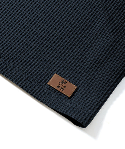 Waffle Knit Performance Polo