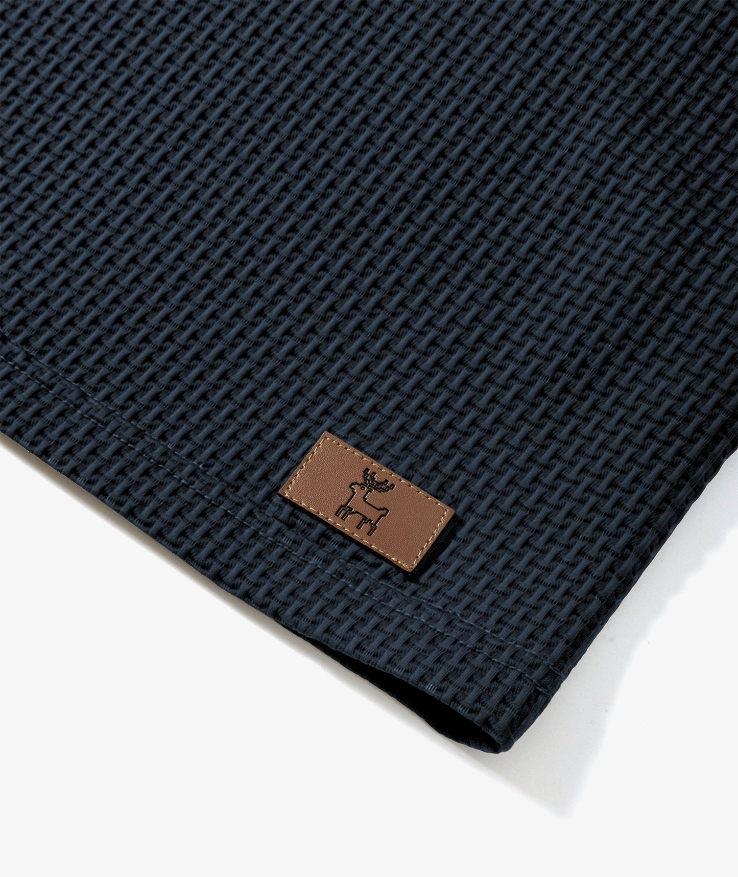 Waffle Knit Performance Polo