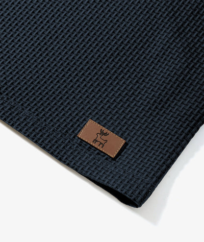 Waffle Knit Performance Polo