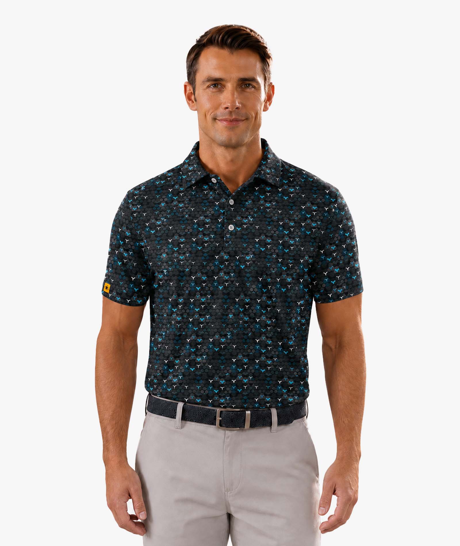 Shadow Matrix Golf Polo