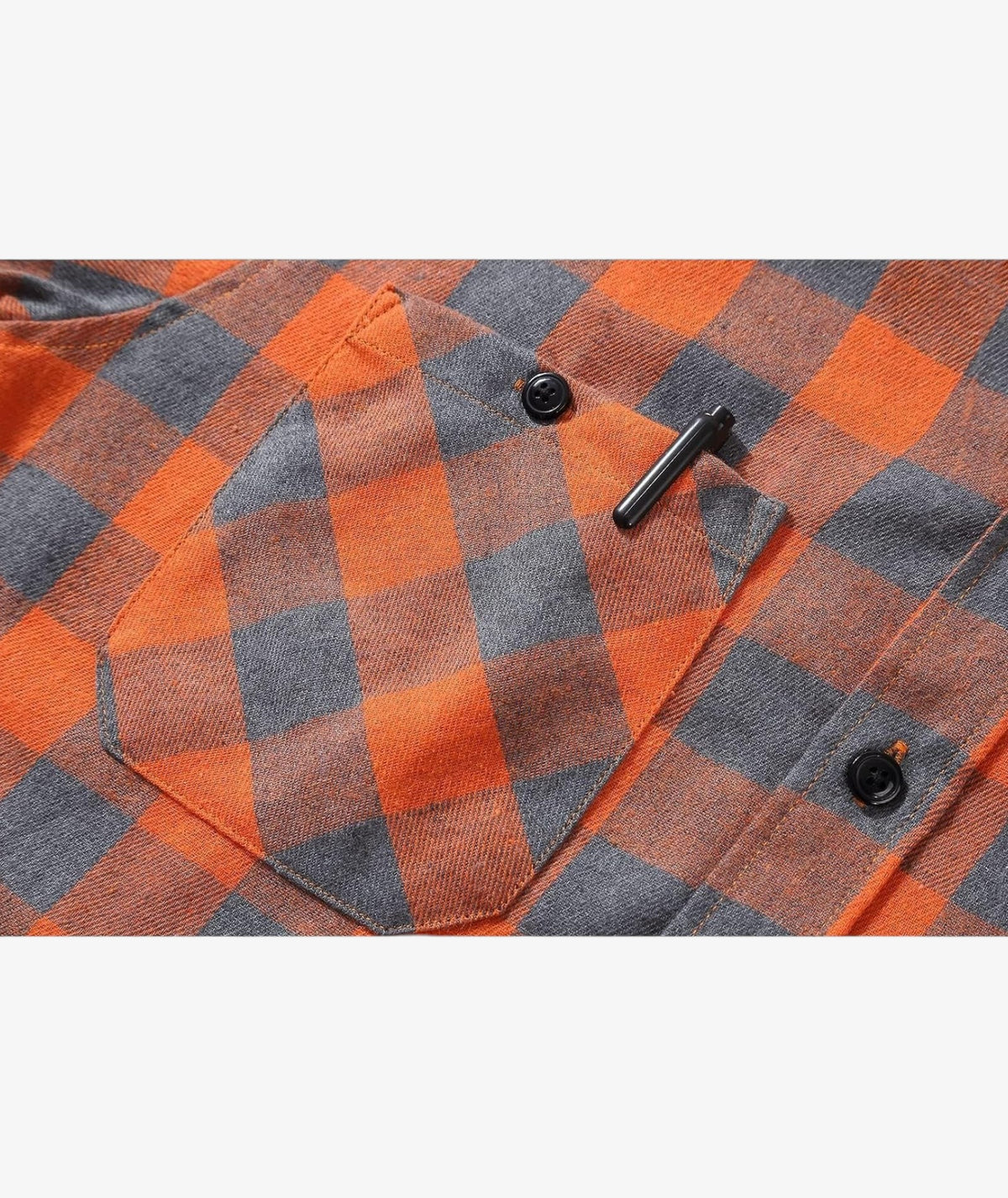 Chemise à capuche à carreaux