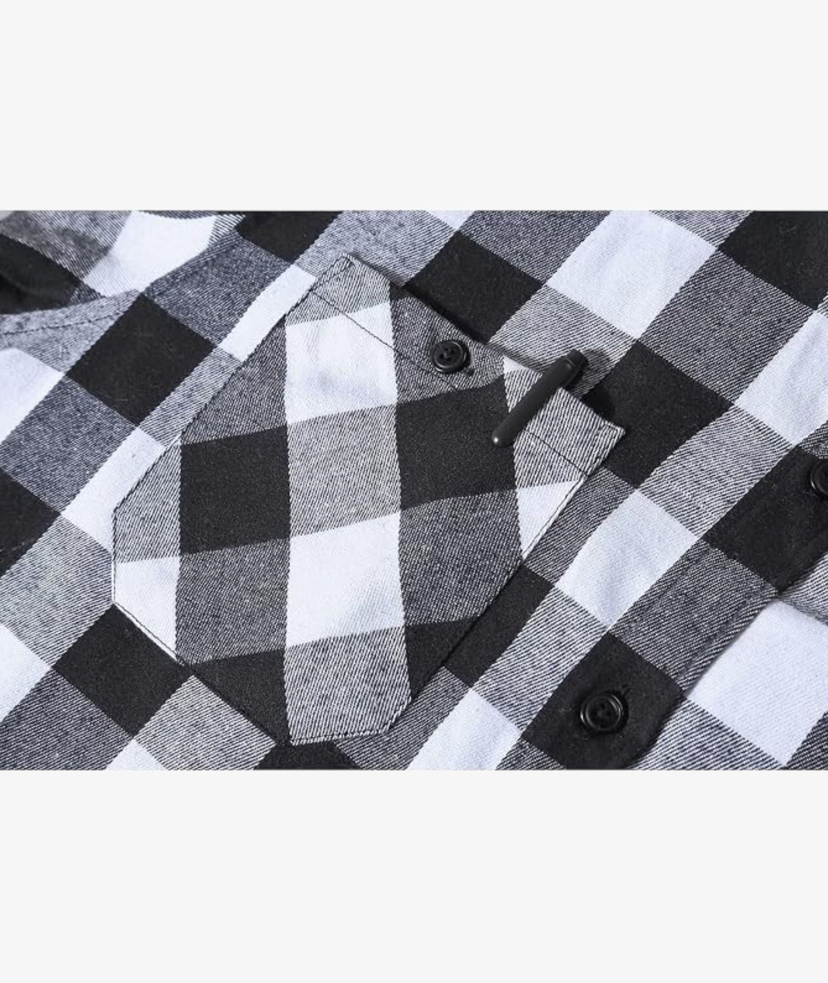Chemise à capuche à carreaux