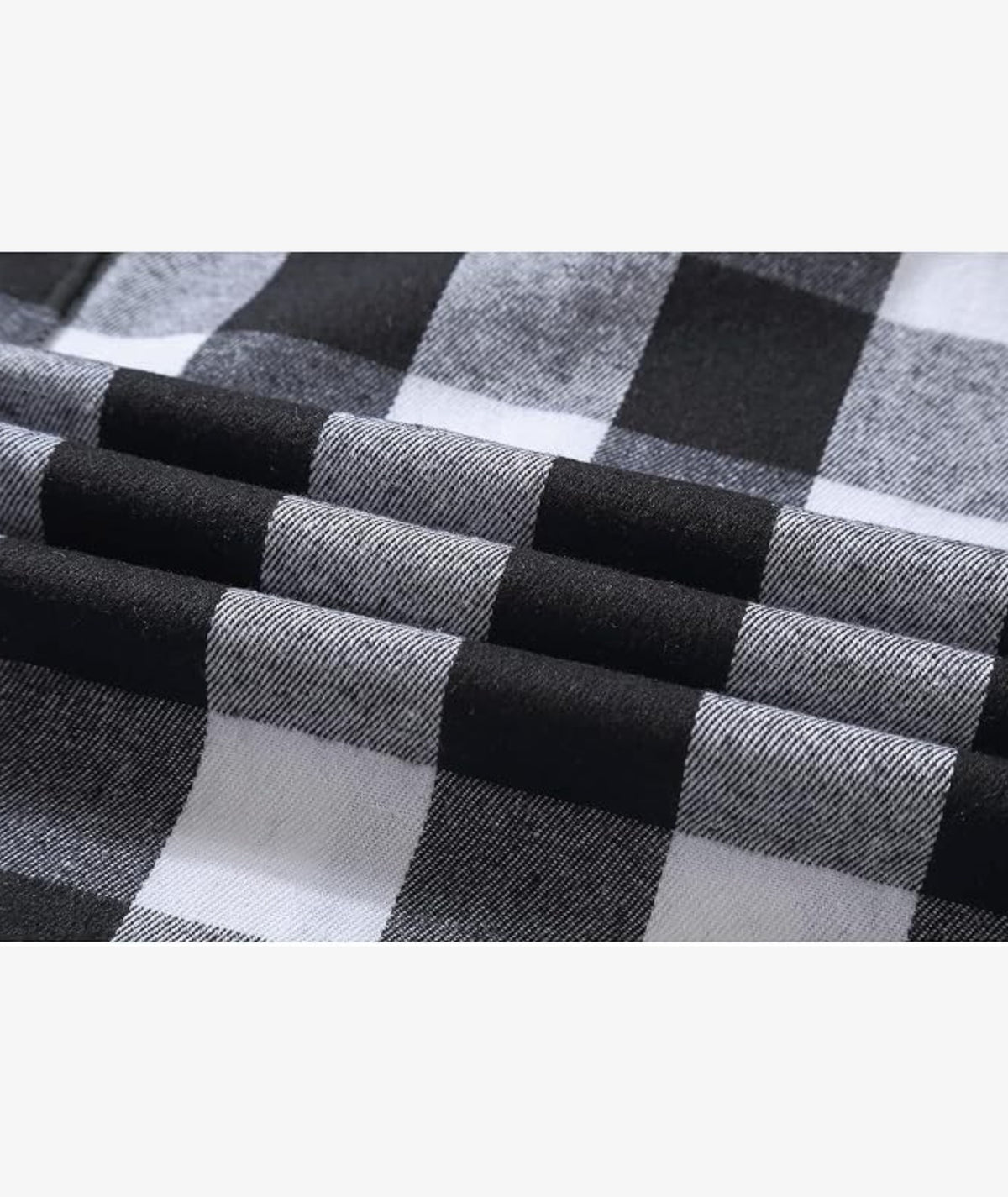 Chemise à capuche à carreaux
