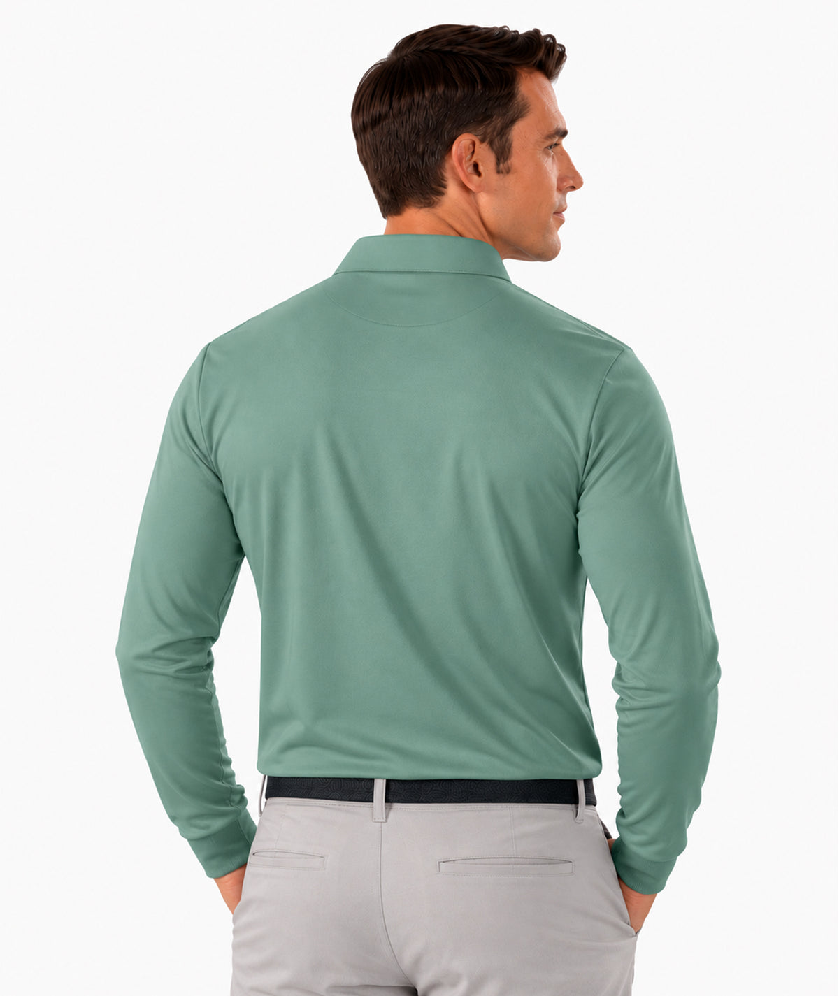 Classic Long Sleeve Polo Shirt
