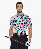 Paint Splash Golf Polo