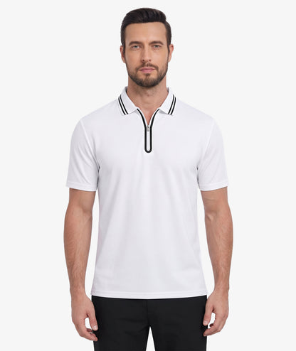 Zip Collar Performance Polo