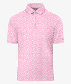 Pink Bloom Golf Polo