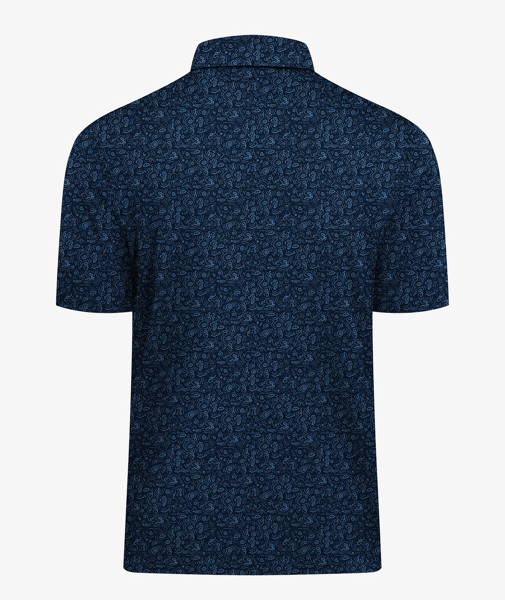 Night Drift Golf Polo