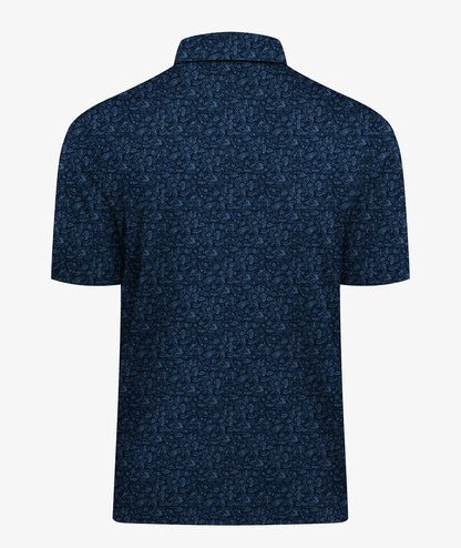 Night Drift Golf Polo