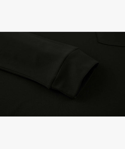 Contrast Collar Long Sleeve Polo