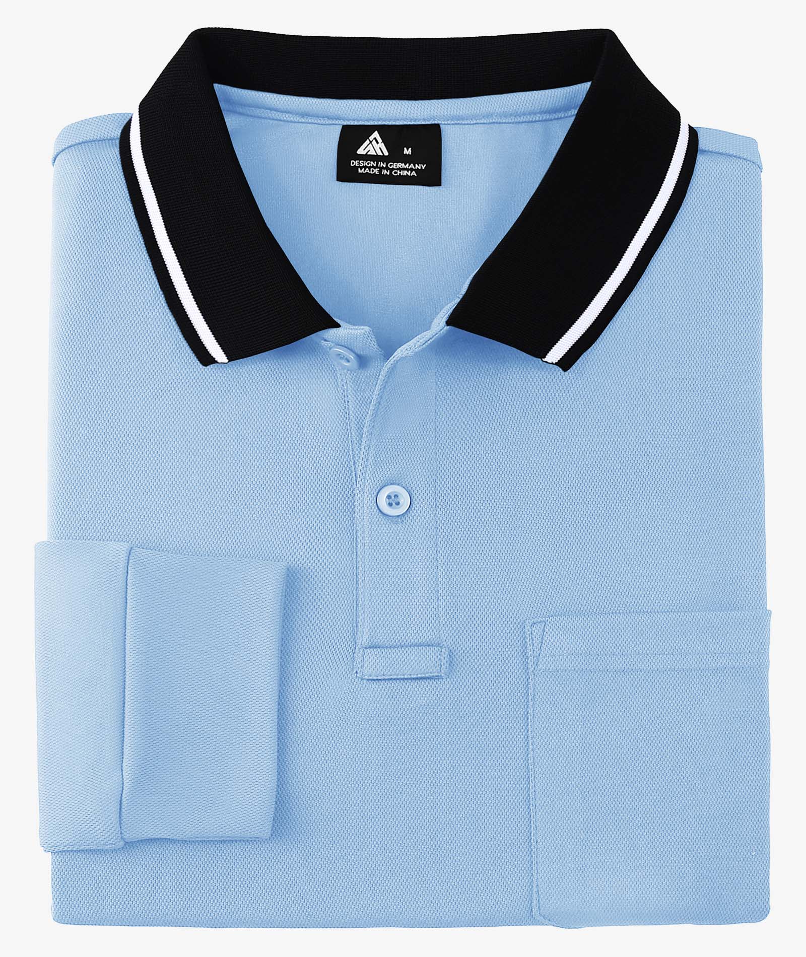 Athletic Long Sleeve Polo Shirt