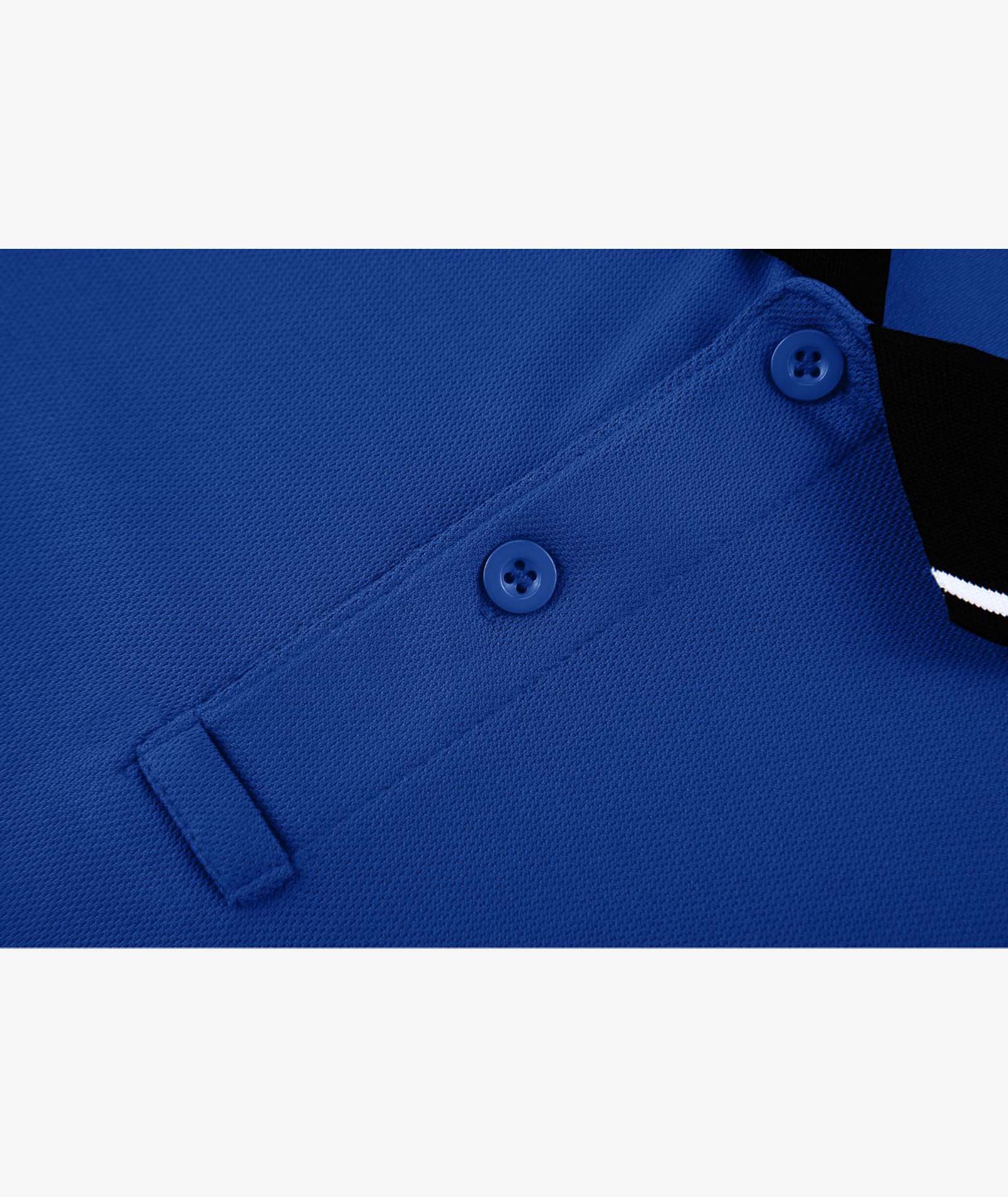 Pocket Long Sleeve Polo Shirt