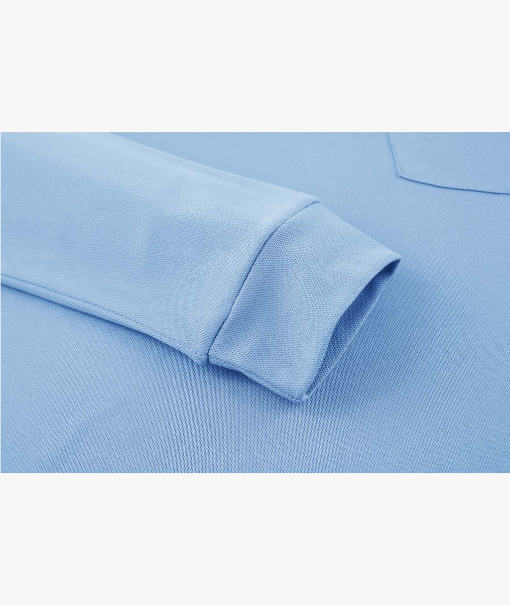 Athletic Long Sleeve Polo Shirt