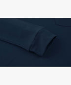 Contrast Collar Long Sleeve Polo