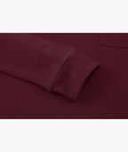 Contrast Collar Long Sleeve Polo